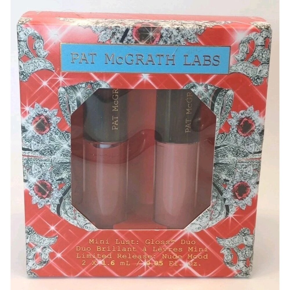 Pat McGrath Labs Mini Lust Gloss Duo Shades Flesh 6 & Nude Venus Limited Release
